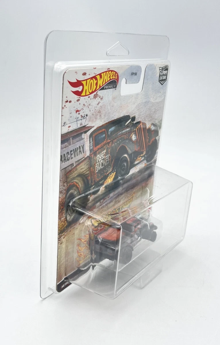 CHASE ! Hot Wheels - '33 Willys Pickup (Black) Drag Strip with Case  Protector