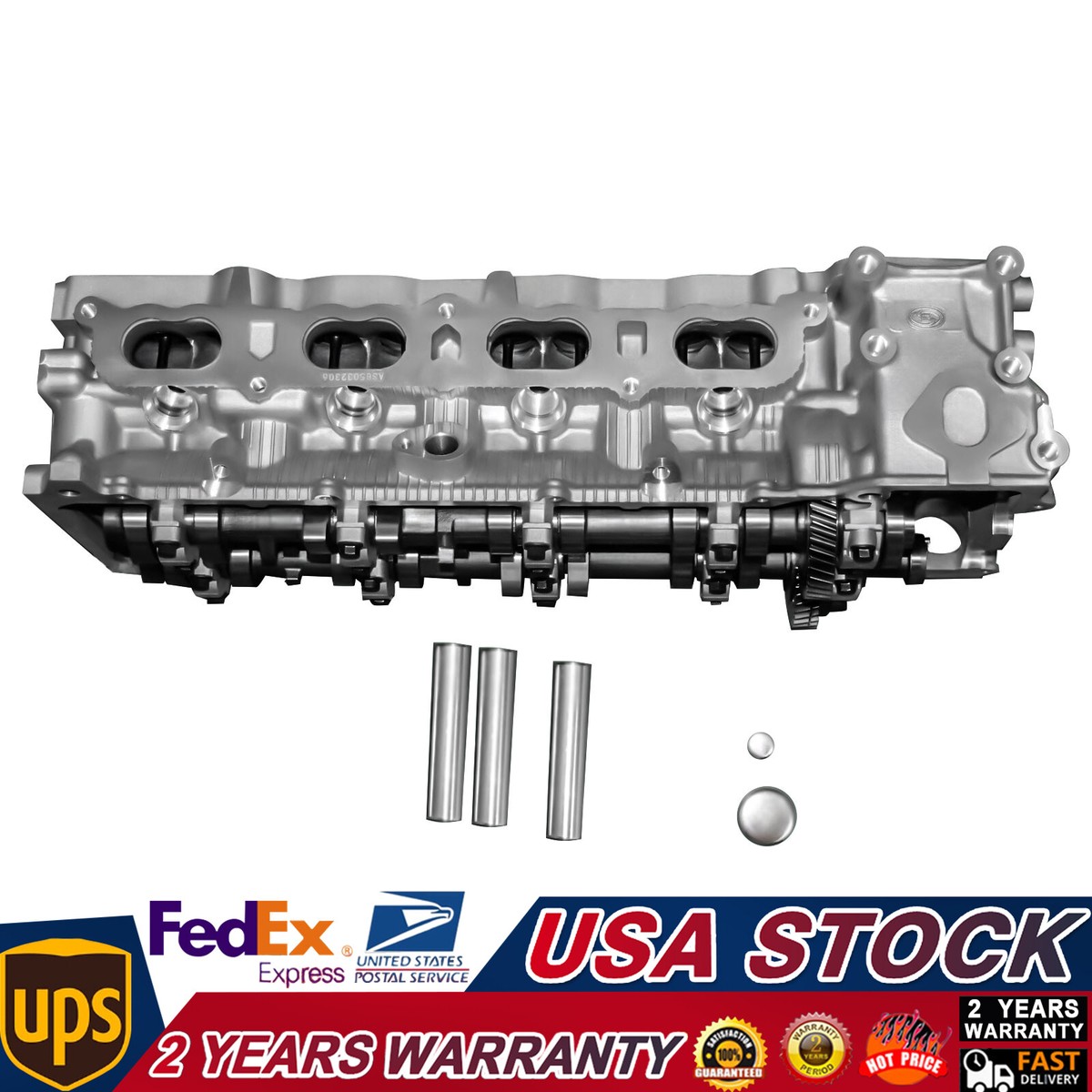 New Cylinder Head Fits 01-04 Toyota Tacoma 2.4L 2.7L 2RZFE 3RZFE L4 DOHC 4 Ports - Foto 5