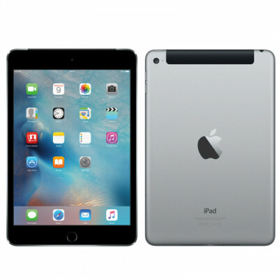 中古】Apple iPad mini 4 WiFi＋Cellular au 64GB シルバー【本体のみ