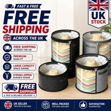 Hat Storage Box Hat Storage Bag Multipurpose Clear Zipper Closure with Carry