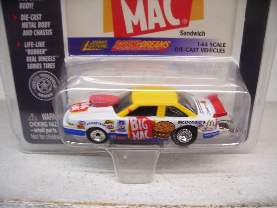 1/64 NHRA BIG MAC MCDONALDS PRO STOCK JOHNNY LIGHTNING RACING DREAMS - Image 2 of 4