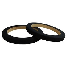 Installation Solution 1 Pair 6.5" MDF Speaker Ring Black RING-065CBK Speake...