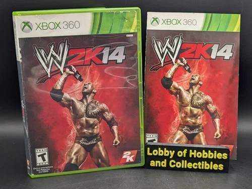 WWE 2K14 (Microsoft Xbox 360 ) CIB - Near Mint Disc - Tested