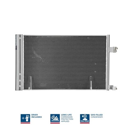 Kondensator Klimaanlage NISSENS 940808 für JAGUAR SPORTBRAKE X260 XF XE PACE TD4