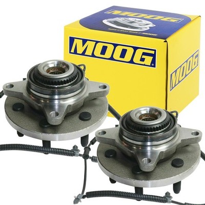 4WD MOOG Front Wheel Bearing Hub Set for Ford F-150 Expedition Lincoln Navigator