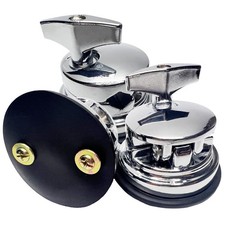 3pcs Floor Tom Drum Leg Bracket Mount, Drum Holder Base Plate Rack Clamp, Tom...