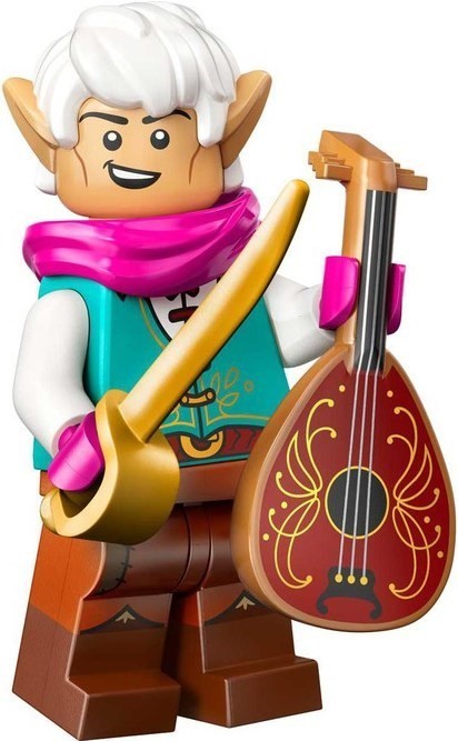 Lego 71047 Elf Bard Dungeons & Dragons Collectible Minifigure