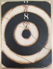 Sid Dickens Memory Block - T-20 "Target" - Retired - Classic, Early B & W Tile