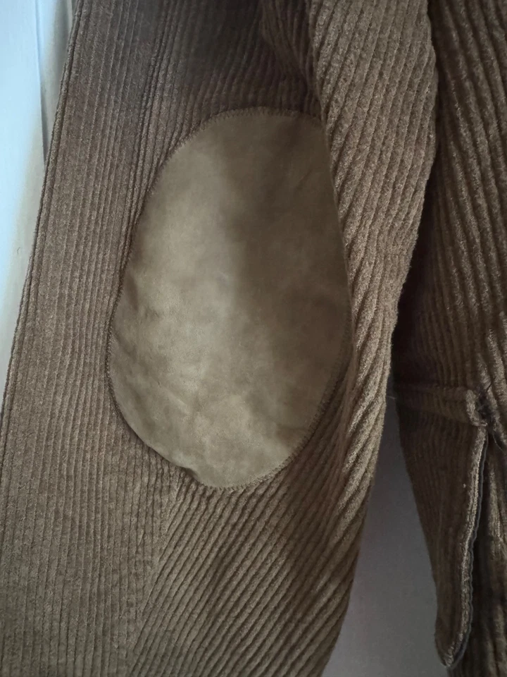 Abrigo deportivo de pana marrón grande con etiquetas RRL mercado japonés G1N con etiquetas Foto 3 de 4