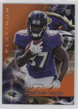 2015 Topps Platinum Rookies Orange Refractor Javorius Allen #133 n1u