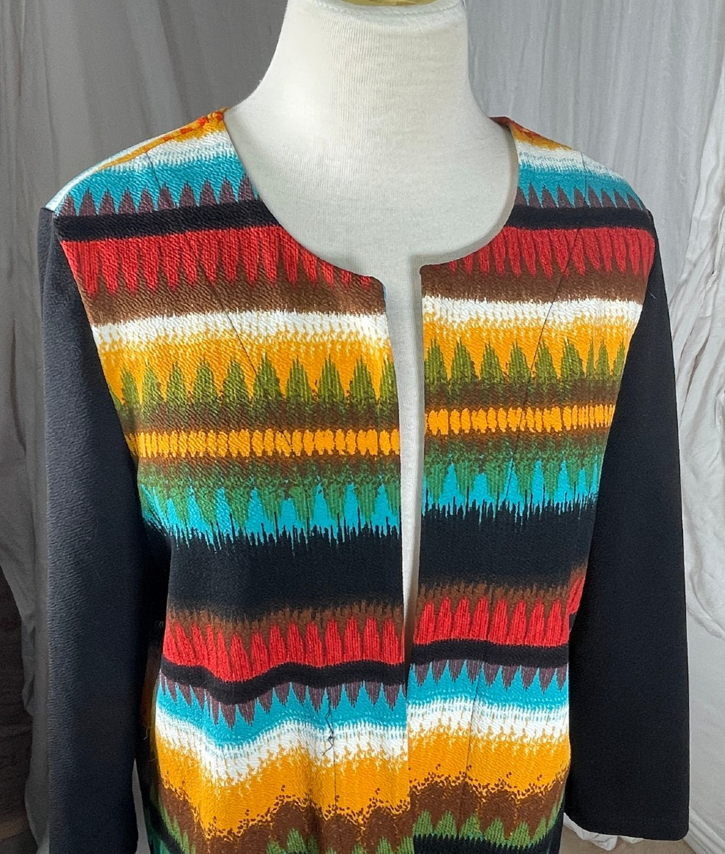 Travel Elements Womens Jacket Large Southwestern … - image 14