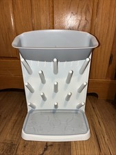 Ubbi Vertical Baby Bottle Drying Rack, Space Saving Countertop Drying Rack Baby