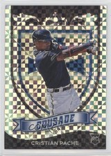 2021 Panini Chronicles Crusade Building Blocks Prizm Cristian Pache #25 0ys7