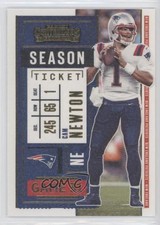 2020 Panini Contenders Season Ticket Stardust Cam Newton #41 1m1a
