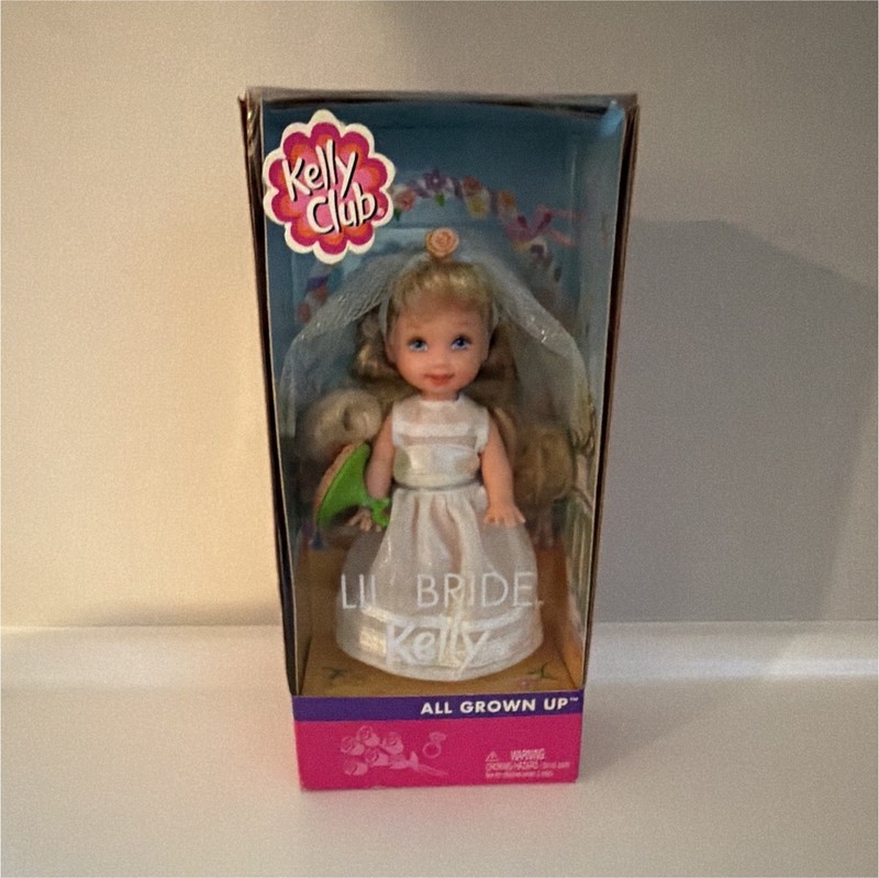 Kelly Club All Grown Up Lil' Bride Kelly 4in Fashion Doll, Unopened Box