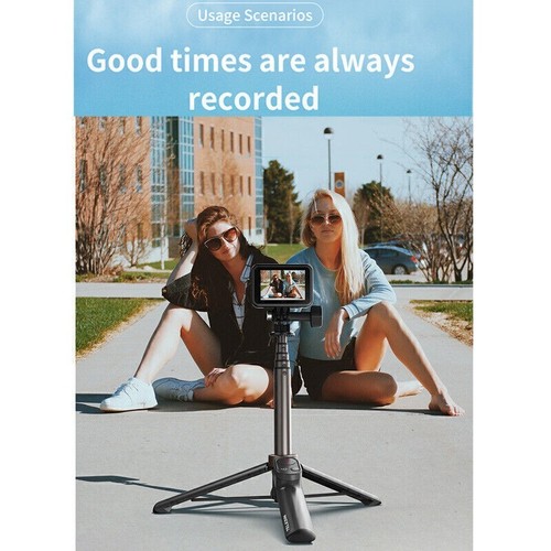 TELESIN Selfie Stick Tripod w/ Remote Control For GoPro Hero 10 9 8 Max Phone - Picture 11 of 12