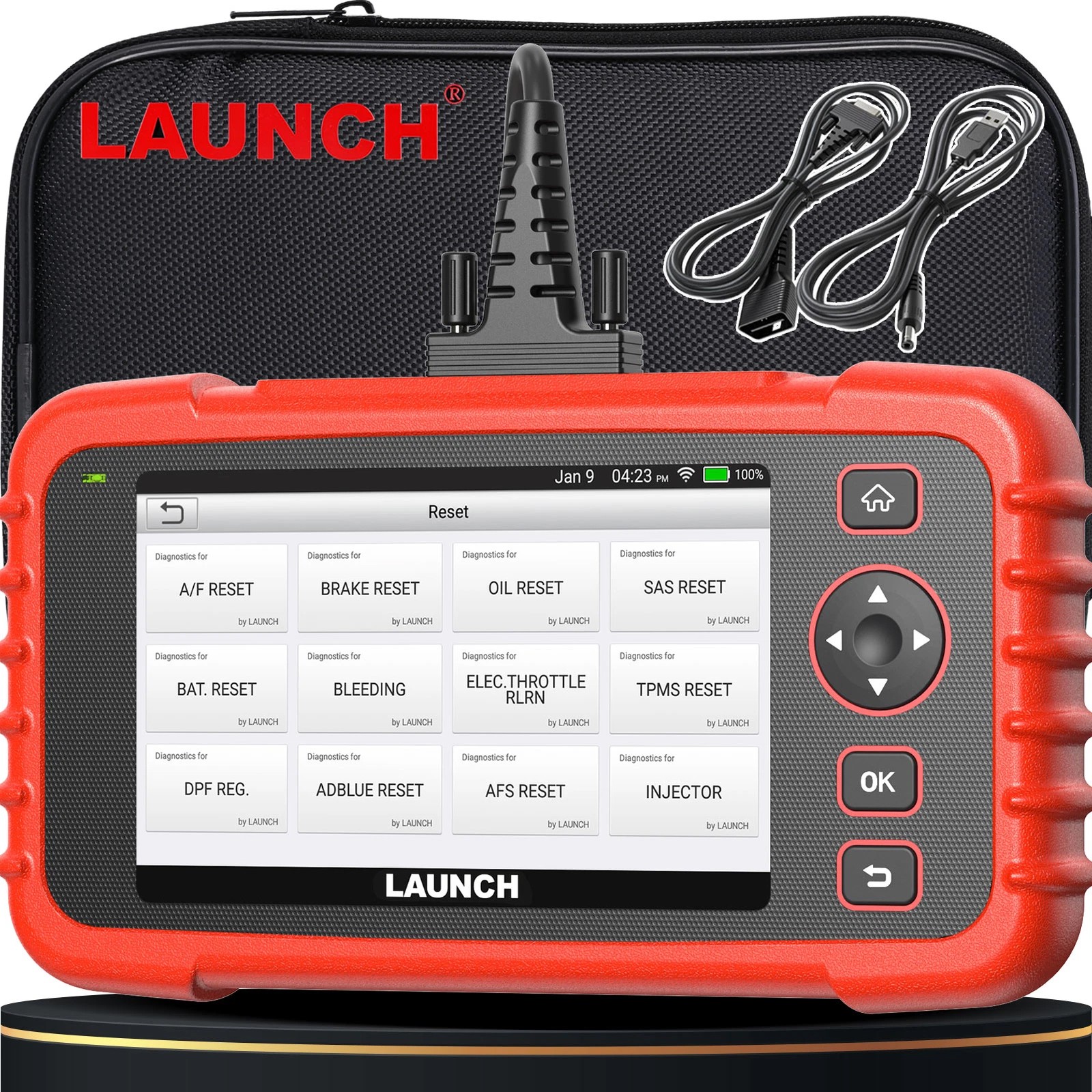 LAUNCH CRP129X V3.0 Lecteur de code OBD2 pour effacer le voyant moteur et ABS