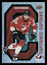 2021-22 Upper Deck Tim Hortons Team Canada Canada's Captains #CC1 Adam Henrique