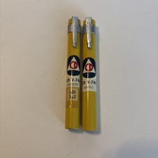 Lot of 2 Vintage Bendix Civil Defense Radiological Dosimeter CD V-740