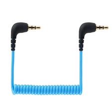 for Rode SC2 Right-Angle 3.5mm TRS Coiled Patch Cable for RODE Wireless GO 2 ...