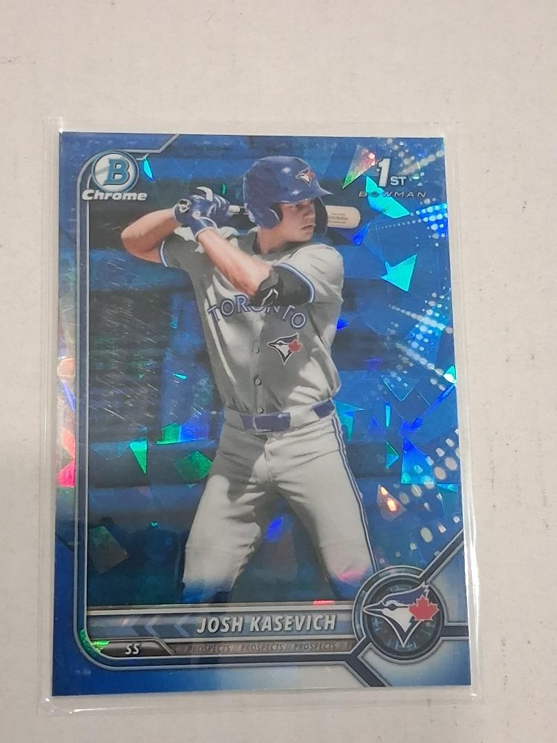 2022 Bowman Draft Sapphire Edition #BDC-45 Josh Kasevich
