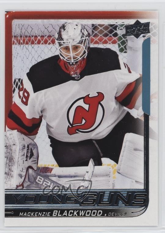 2018-19 Upper Deck Young Guns Mackenzie Blackwood #210 1p5k