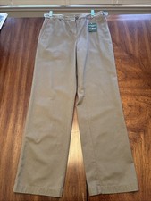 L.L. Bean Classic Fit Brown Khakis Size 6 Regular