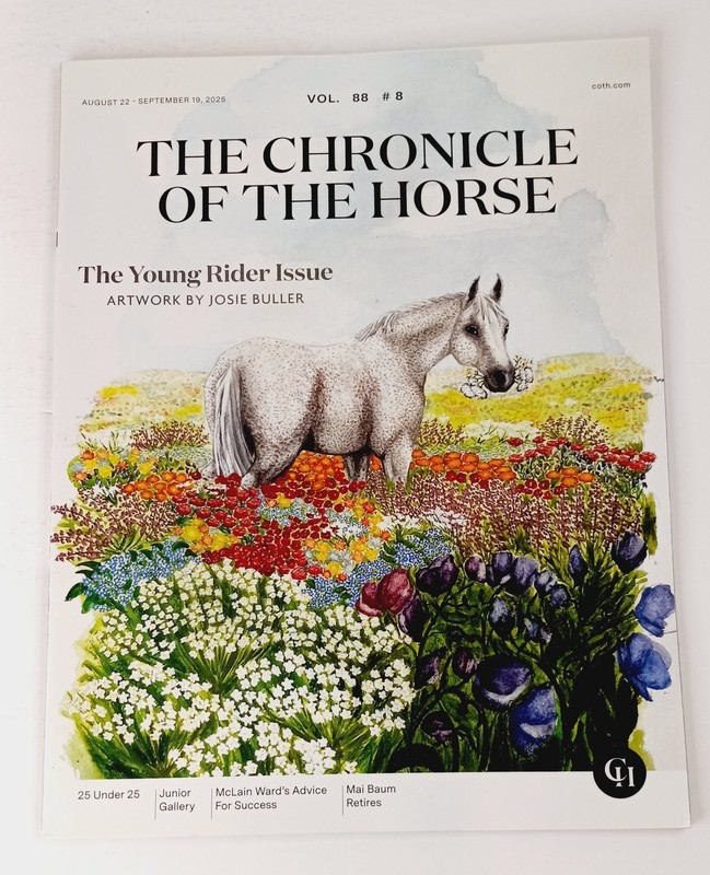 The Chronicle of the Horse August 22 - September 19, 2025 Vol 88 #8 Young Rider