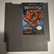 Tecmo World Wrestling Nintendo NES 1990 Video Game