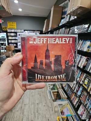 The Jeff Healey Band Live From NYC RARE NEW   CASE IS CRACKED/BROKEN   