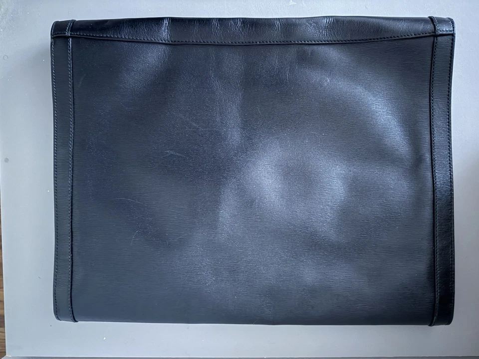 Gucci подлинный натуральной кожи портфолио документ чехол черный бизнес - Изображение 3 из 4