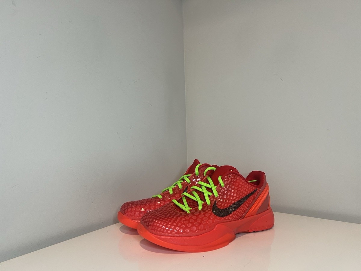 Nike Kobe 6 Protro 'Reverse Grinch' (GS) - FV9676-600 - Size 7Y