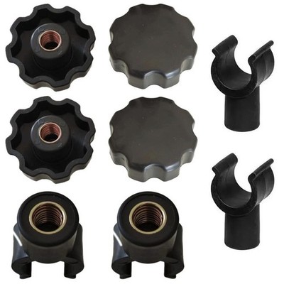 4 Set Collapsible Wagon Cart Star Knobs Replacement 8mm Female Threaded Knob ...