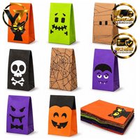 Halloween PapiertüTen 24 StüCk GeschenktüTen FüR SüßIgkeiten Kekse Geschenke
