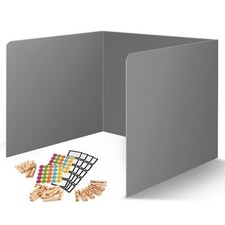 20-Pack Desk Dividers for Students - Durable  Waterproof Plastic Privacy Shield