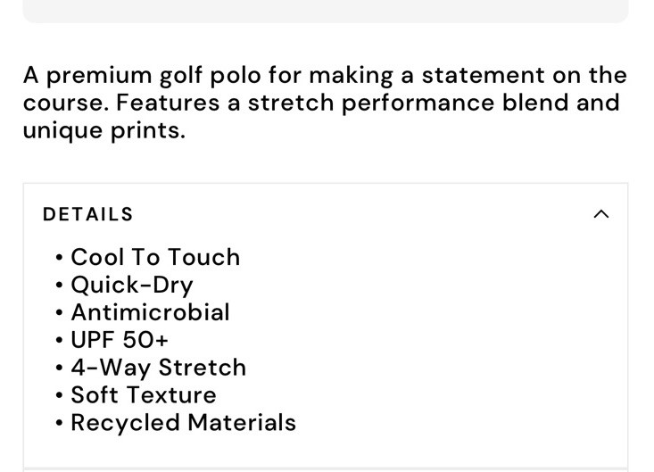 Bearbottom performance polo Cocktail Nightcap Siz… - image 4