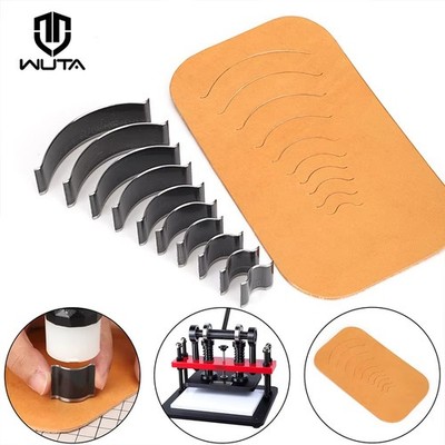 Leather Wallet Corner Punch Trimmer 1/4 Round Arc-shaped Edge Cutting Knife Mold