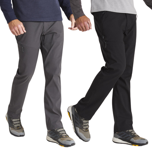 Pantalon De Randonnée Homme Craghoppers Kiwi Pro - Taille Élastique, 4 Poches, Protection Solaire UPF 40+, Tissu Respirant