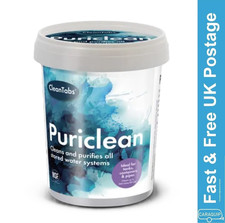 Clean Tabs Puriclean Water Purification Treatment 400g Water System Cleaner