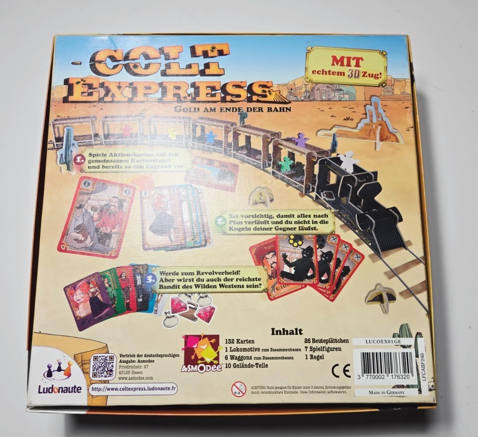 Ludonaute Colt Express Spiel des Jahres 2015 -sp1- - Bild 2 von 3