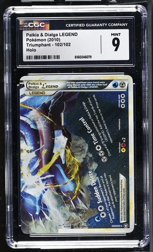 Palkia & Dialga LEGEND graded CGC 9 for sale on eBay