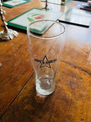 Offizielles Hopfen & Gerste Berlin Pint Glas Craft Beer / Breweriana