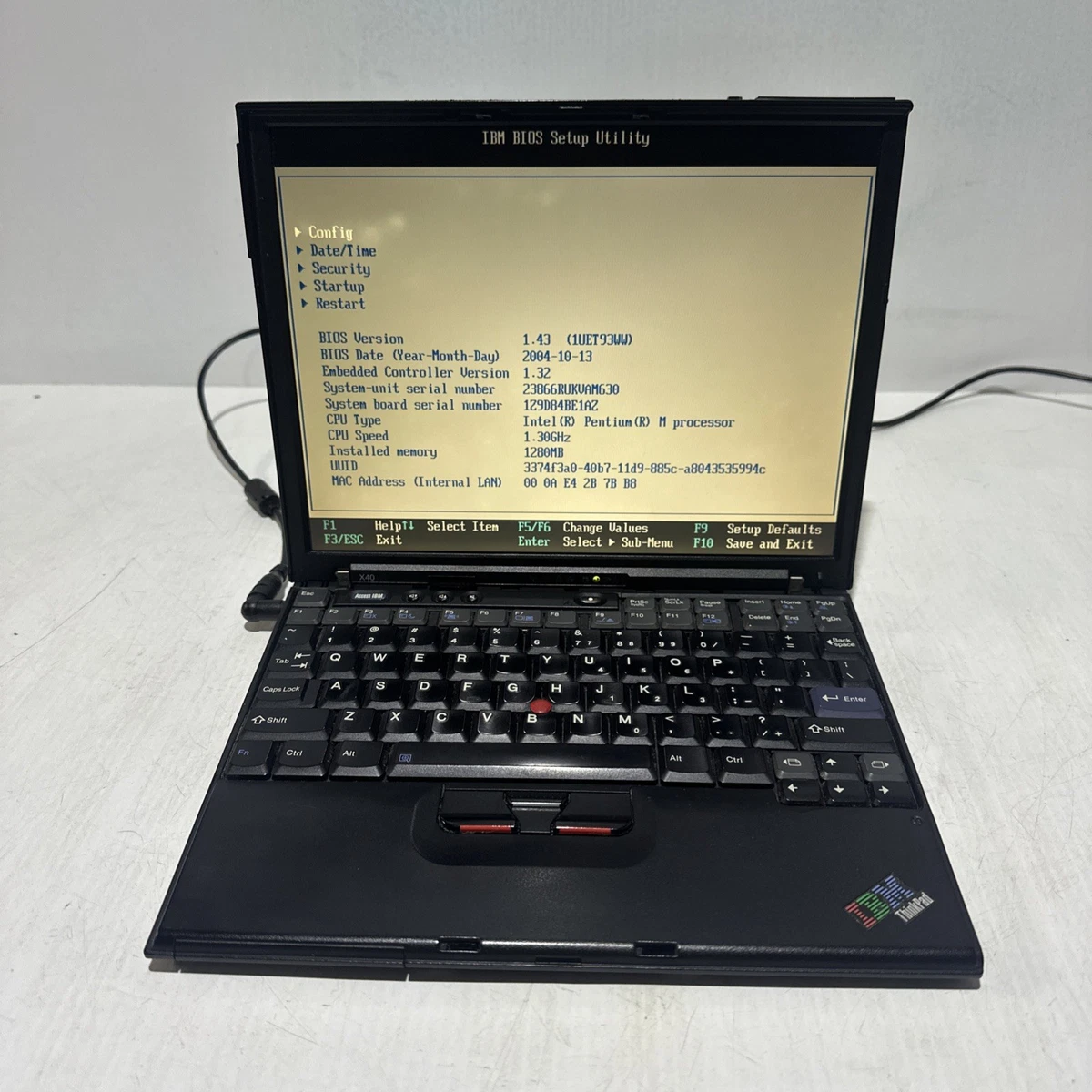 IBM ThinkPad X40 PC Laptops & Netbooks for Sale | Shop New & Used
