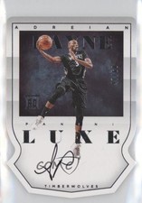 2014-15 Panini Luxe Die-Cut Auto 47/60 Adreian Payne #DC-AP Auto 2z8