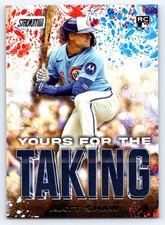 2025 Topps Stadium Club Matt Shaw Yours For The Taking RC #YK-3 Cubs