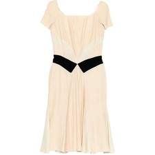 Prada - Pleated Silk Dress