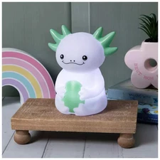 Jumbo Buddies Squeezable Light Lamp Axolotl Axel NEW