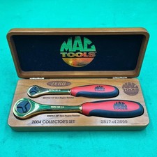 Rare Mac Tools 2004 Collectors Ratchet Set Mr7paz 14 Xr9paz 38 Unused