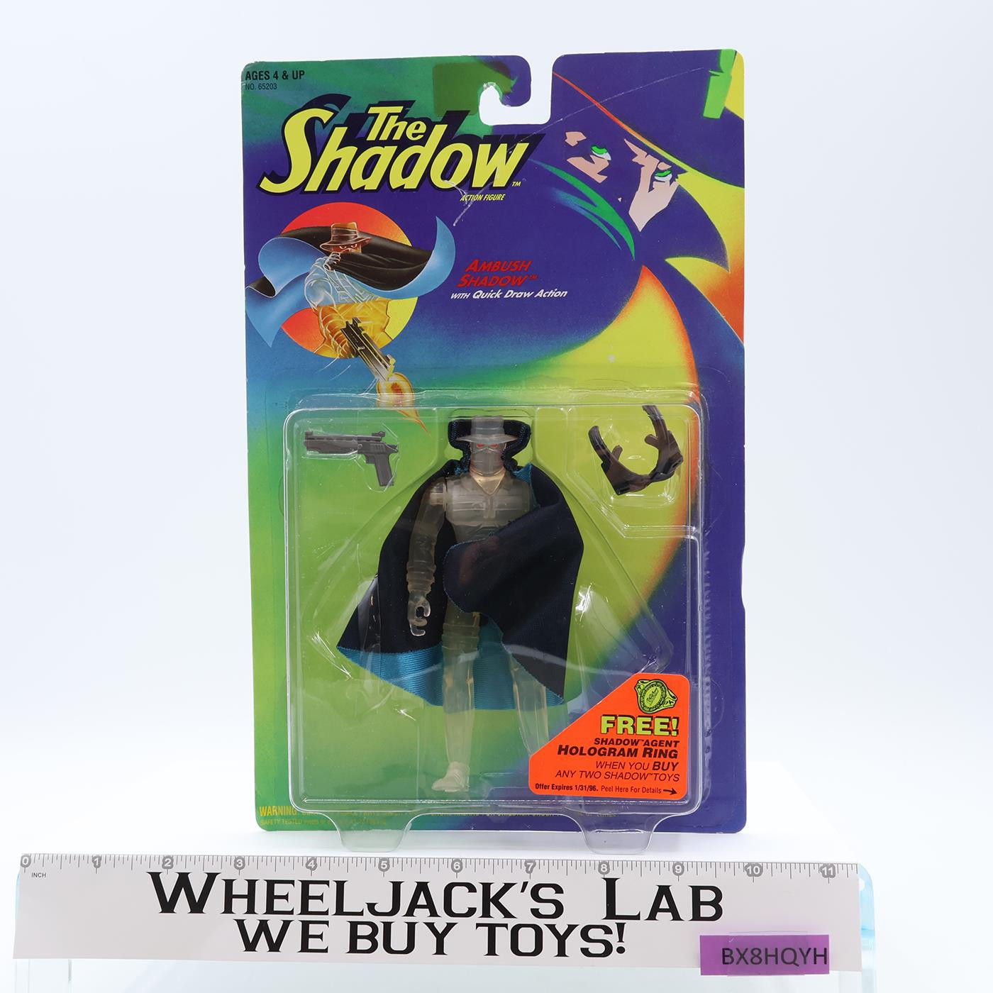 Ambush Shadow The Shadow 1994 Kenner Action Figure NEW SEALED