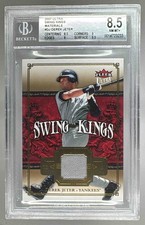 3233 Derek Jeter 2007 Fleer Ultra #SK-DJ Swing Kings Patch BGS 8.5